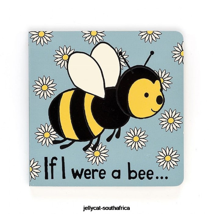 787 Book If I Were A Bee Book Multi-colour Jellycat