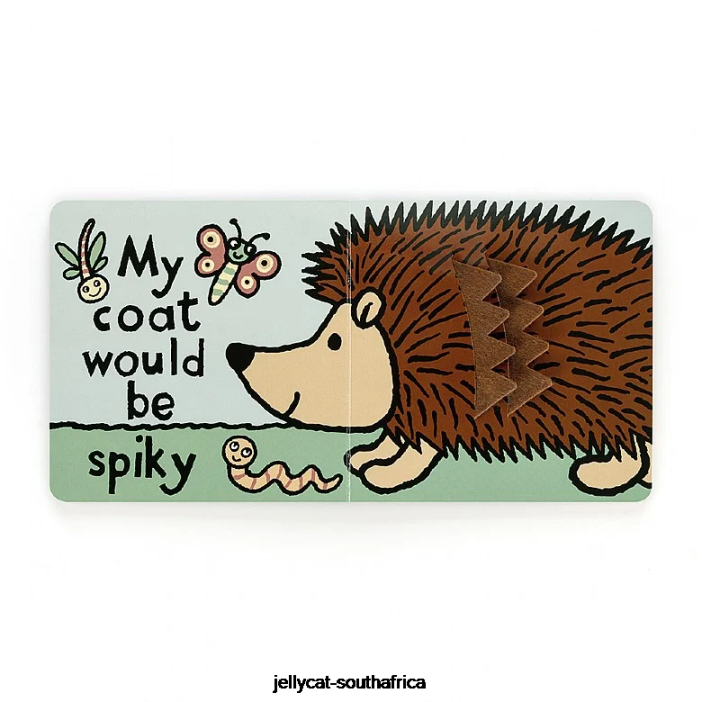 793 Book If I Were A Hedgehog Book and Willow Hedgehog Brown Jellycat