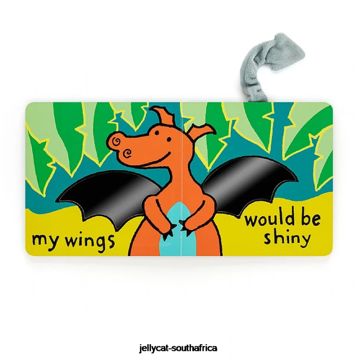 808 Book If I Were A Dragon Book and Bashful Dragon Green Jellycat