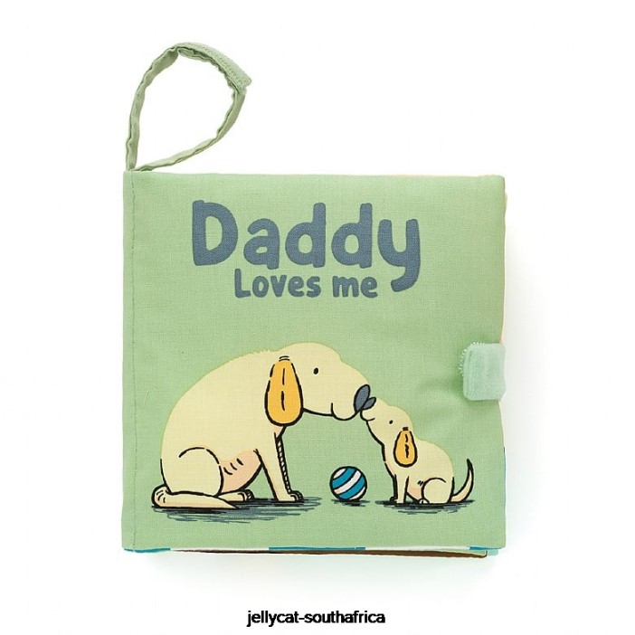 710 Book Daddy Loves Me Book Multi-colour Jellycat