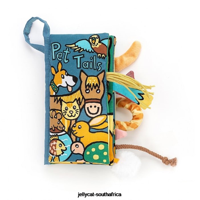 731 Book Pet Tails Book Multi-colour Jellycat