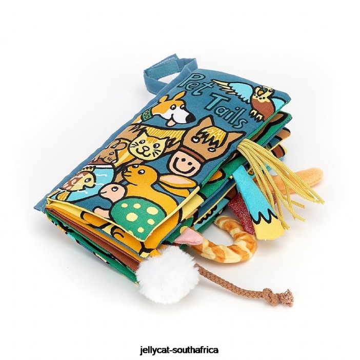 731 Book Pet Tails Book Multi-colour Jellycat