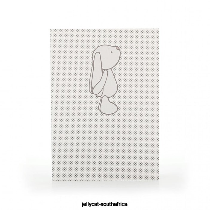 738 Book Bashful Bunny Spots A6 Note Book Beige Jellycat