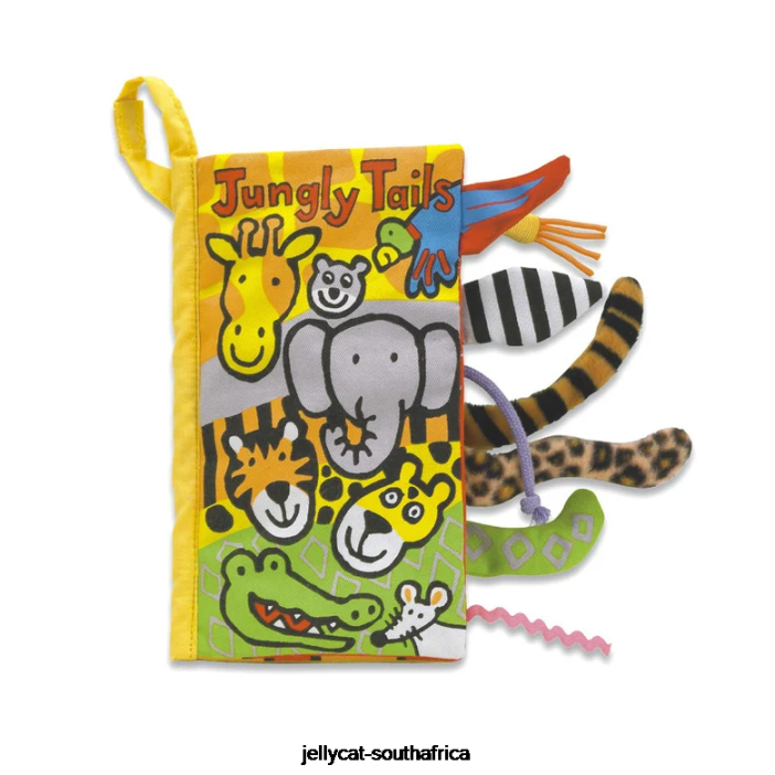 754 Book Jungly Tails Book Multi-colour Jellycat