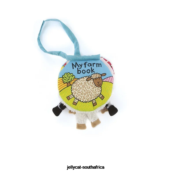 767 Book My Farm Book Multi-colour Jellycat