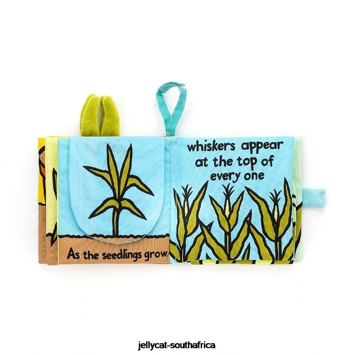 775 Book Sweetcorn Book Multi-colour Jellycat