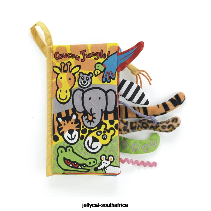 785 Book Coucou Jungle Livre Multi-colour Jellycat