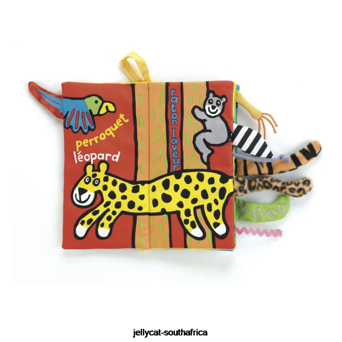 785 Book Coucou Jungle Livre Multi-colour Jellycat