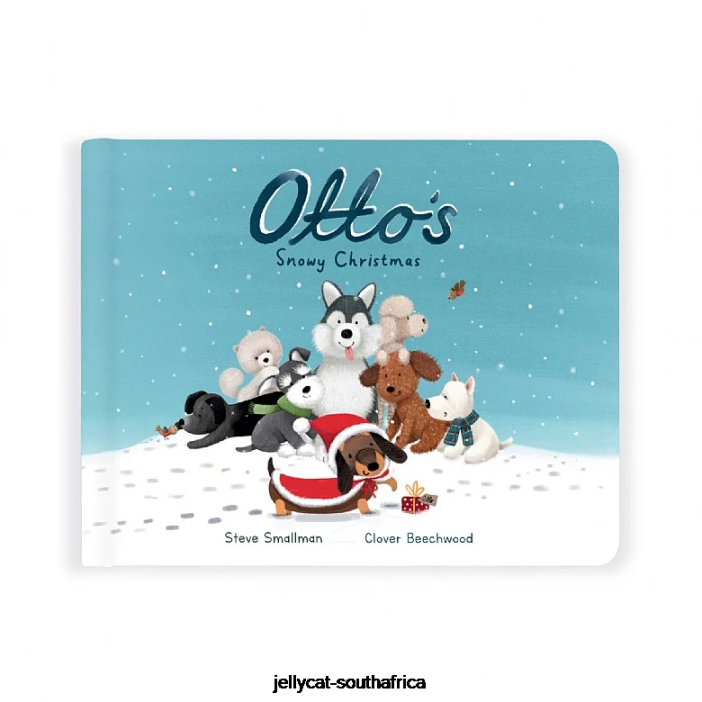 277 Book Otto's Snowy Christmas Book Multi-colour Jellycat