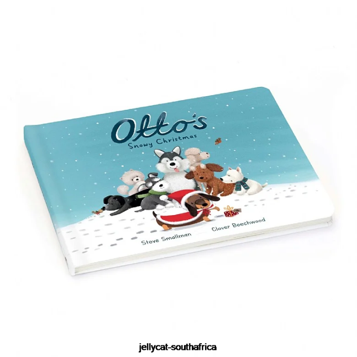 277 Book Otto's Snowy Christmas Book Multi-colour Jellycat