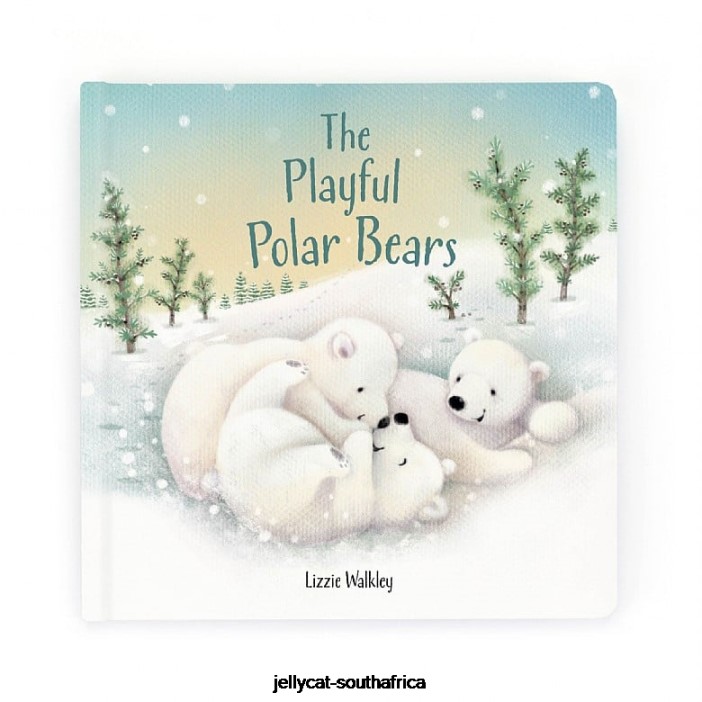 295 Book The Playful Polar Bears Book Multi-colour Jellycat