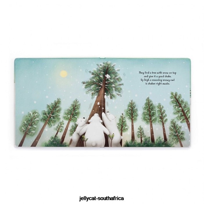 295 Book The Playful Polar Bears Book Multi-colour Jellycat