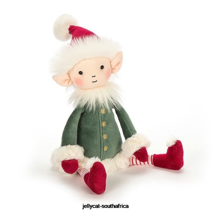 352 Book Leffy's Christmas Gift Book and Leffy Elf Multi-colour Jellycat