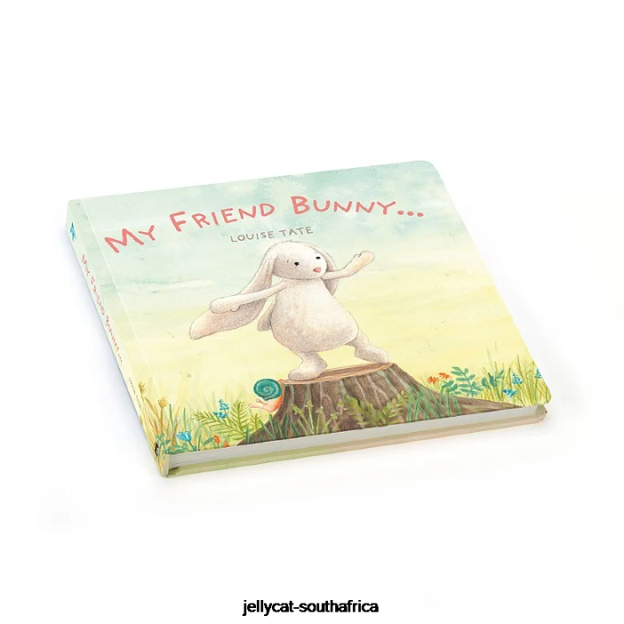 682 Book My Friend Bunny Book Multi-colour Jellycat
