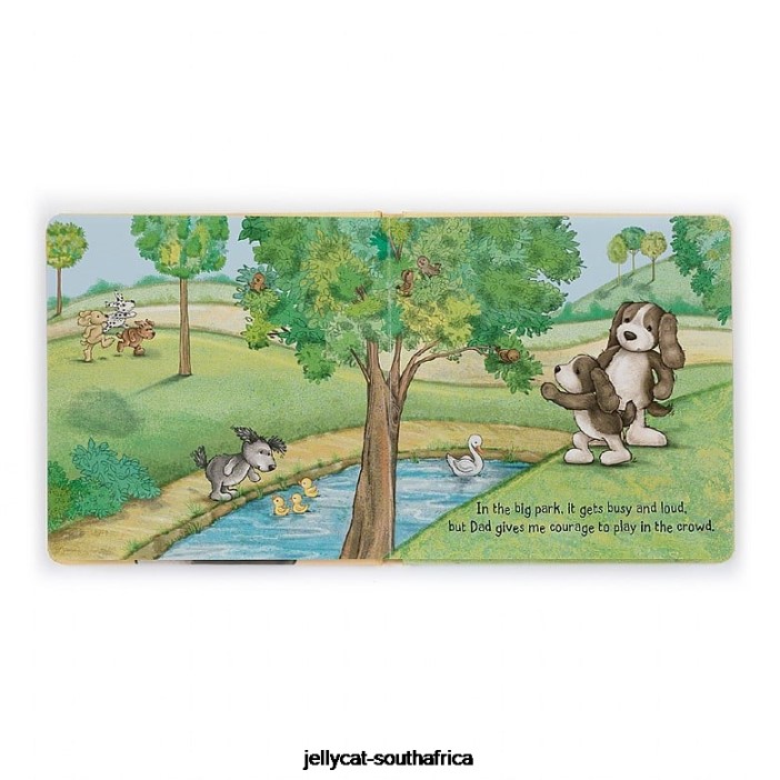 683 Book My Dad and Me Book Multi-colour Jellycat