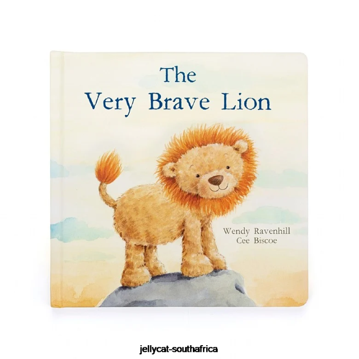 698 Book The Very Brave Lion Book Multi-colour Jellycat