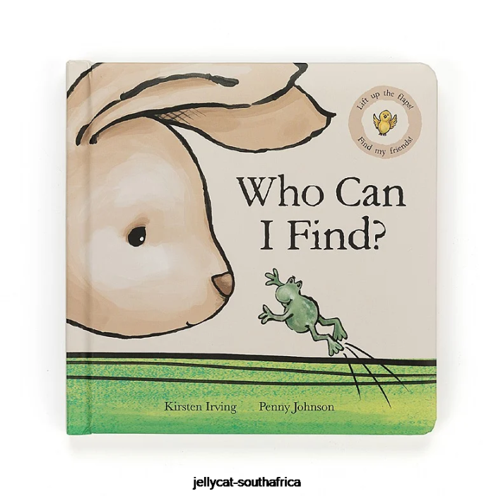 700 Book Who Can I Find Book Multi-colour Jellycat