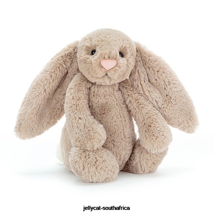 706 Book Lapin Timide Et Ses Petites Aventures & Bashful Bunny Beige Jellycat