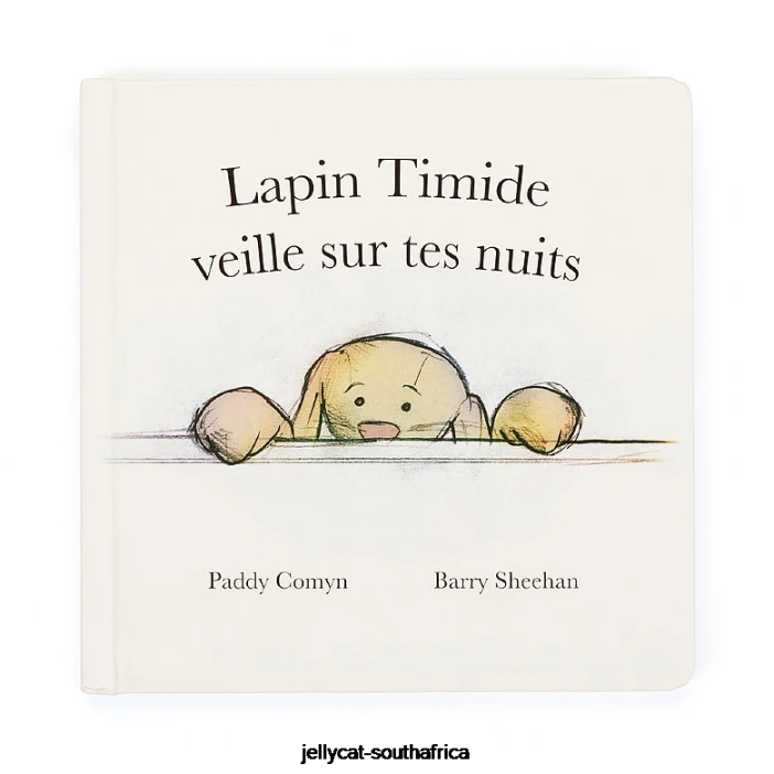 716 Book Lapin Timide Veille Sur Tes Nuits Livre (The Magic Bunny) Multi-colour Jellycat