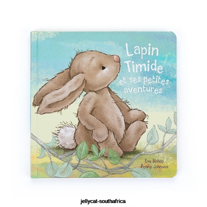 718 Book Lapin Timide Et Ses Petites Aventures Livre (Little Me) Multi-colour Jellycat