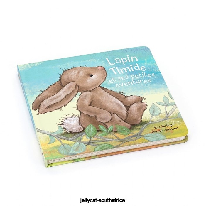 718 Book Lapin Timide Et Ses Petites Aventures Livre (Little Me) Multi-colour Jellycat