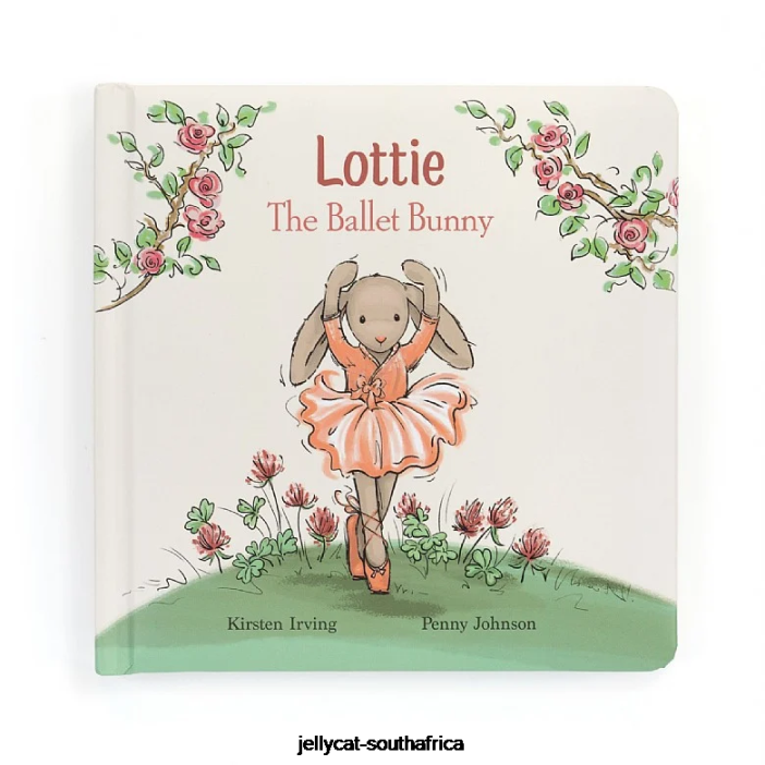 741 Book Lottie The Ballet Bunny Book Multi-colour Jellycat