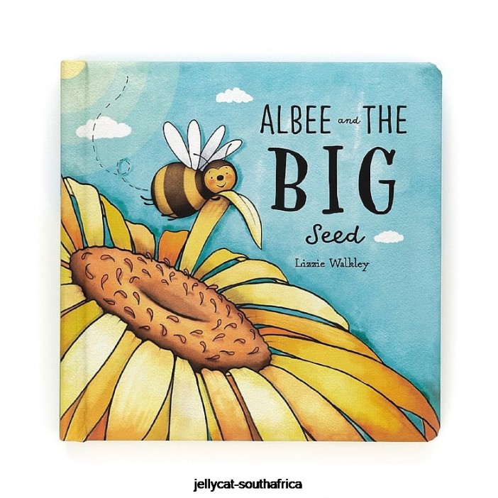 782 Book Albee And The Big Seed Book Multi-colour Jellycat