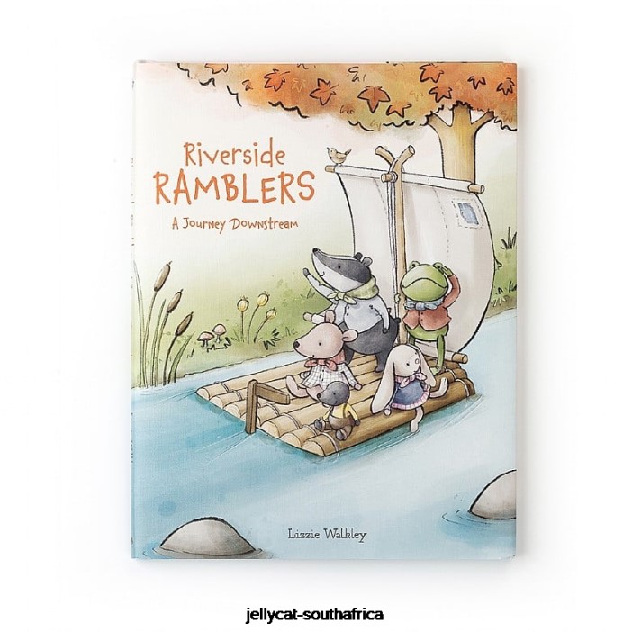 806 Book Riverside Ramblers Book Multi-colour Jellycat