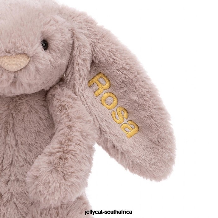 155 Toy Personalised Bashful Luxe Bunny Rosa Medium Pink Jellycat