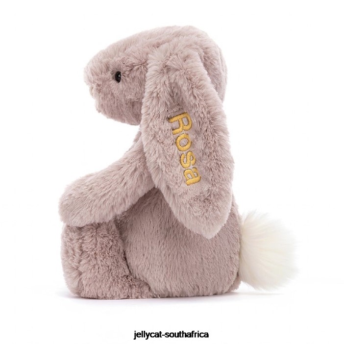 155 Toy Personalised Bashful Luxe Bunny Rosa Medium Pink Jellycat