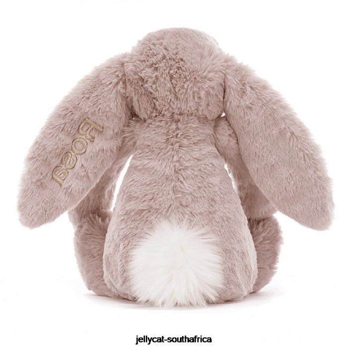 155 Toy Personalised Bashful Luxe Bunny Rosa Medium Pink Jellycat