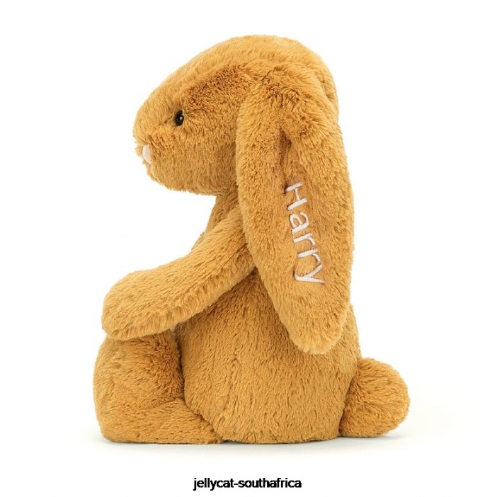 214 Toy Personalised Bashful en Bunny Medium Gold Jellycat