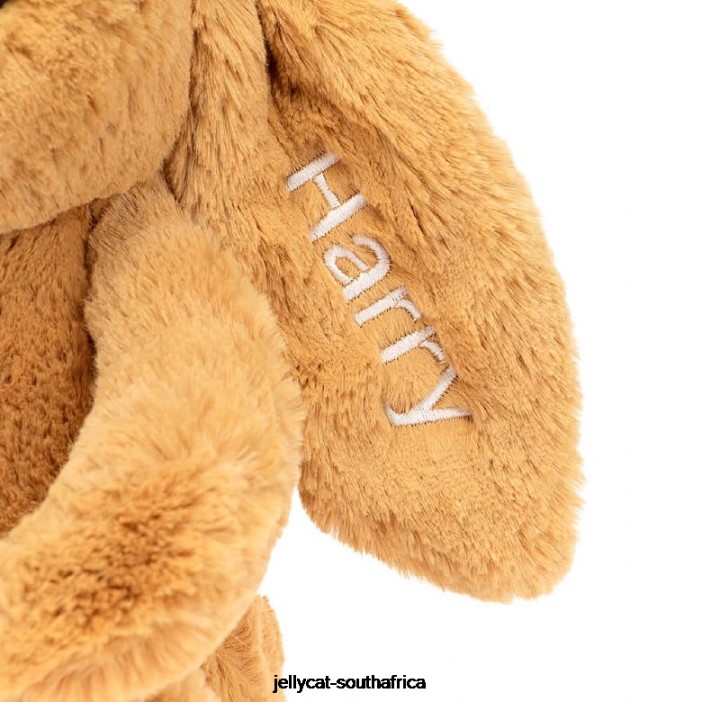 214 Toy Personalised Bashful en Bunny Medium Gold Jellycat
