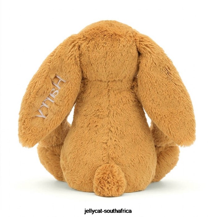 214 Toy Personalised Bashful en Bunny Medium Gold Jellycat