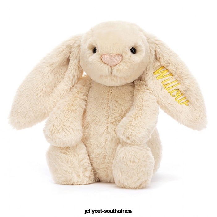 237 Toy Personalised Bashful Luxe Bunny Willow Medium Beige Jellycat