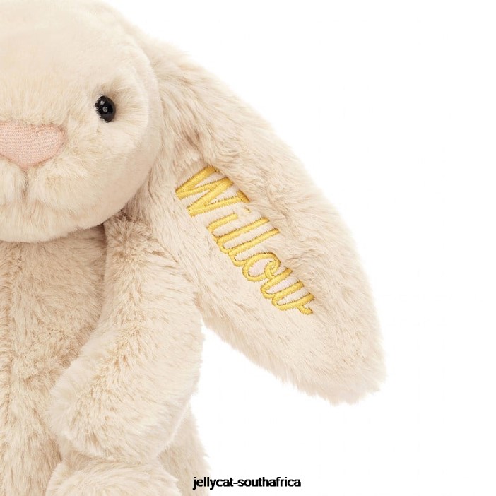 237 Toy Personalised Bashful Luxe Bunny Willow Medium Beige Jellycat