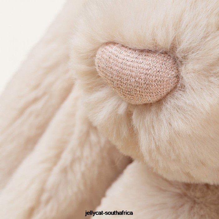 237 Toy Personalised Bashful Luxe Bunny Willow Medium Beige Jellycat