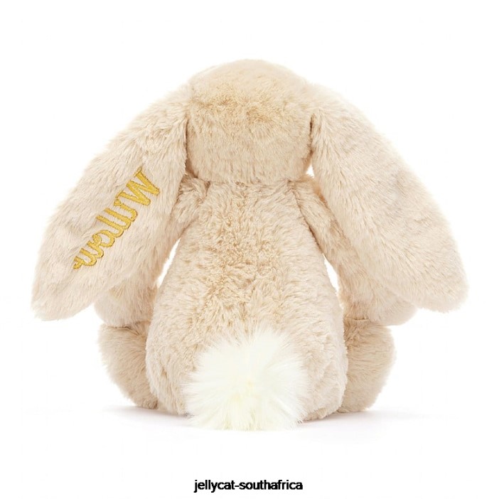 237 Toy Personalised Bashful Luxe Bunny Willow Medium Beige Jellycat