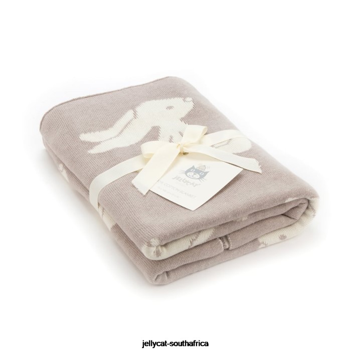 342 Toy Bashful Bunny Blanket Beige Jellycat