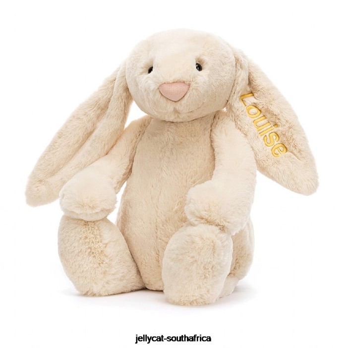 393 Toy Personalised Bashful Luxe Bunny Willow Huge Beige Jellycat