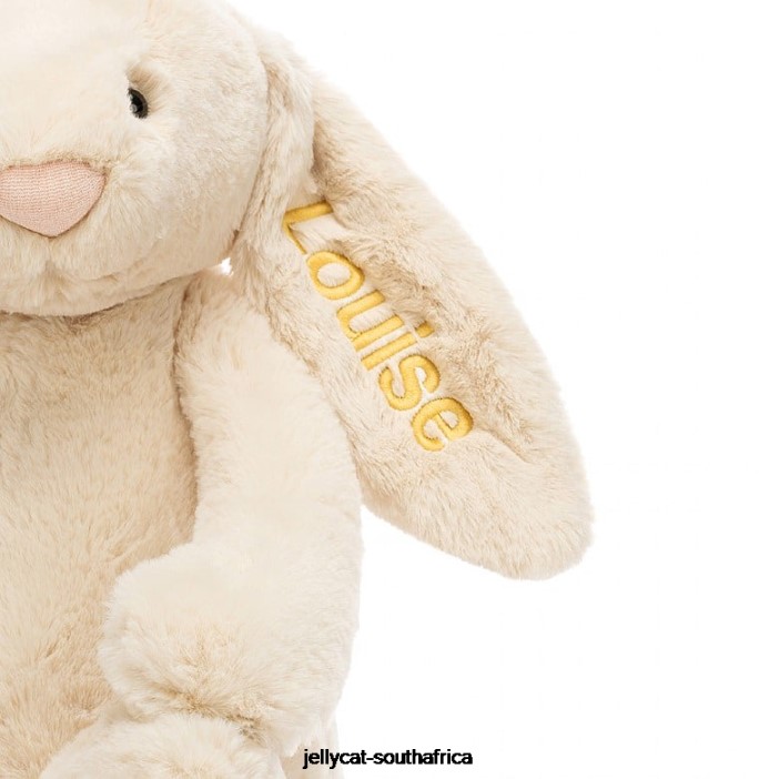393 Toy Personalised Bashful Luxe Bunny Willow Huge Beige Jellycat