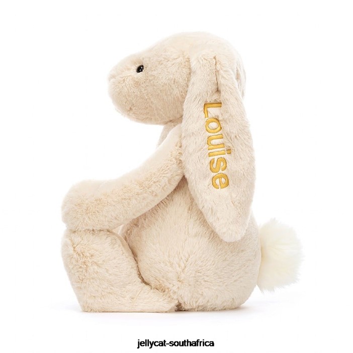 393 Toy Personalised Bashful Luxe Bunny Willow Huge Beige Jellycat