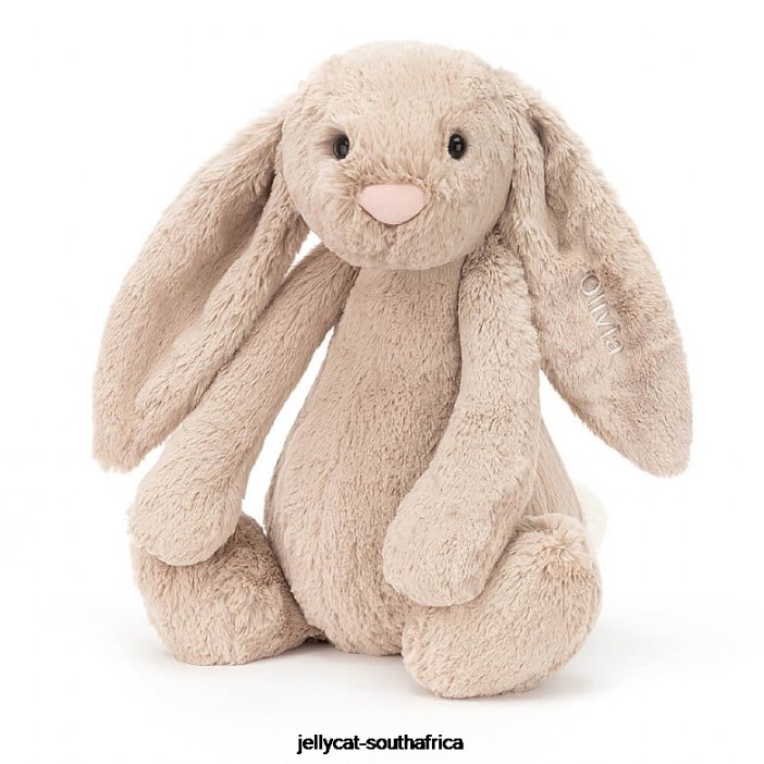 435 Toy Personalised Bashful Bunny Huge Beige Jellycat