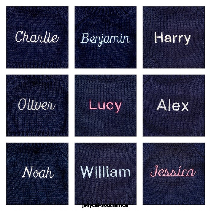 508 Toy Bashful Tangerine Bunny with Personalised Navy Jumper Orange Jellycat