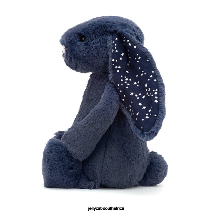 555 Toy Bashful Stardust Bunny Navy Jellycat