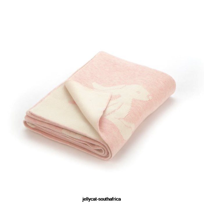 697 Toy Bashful Bunny Blanket Blue Jellycat