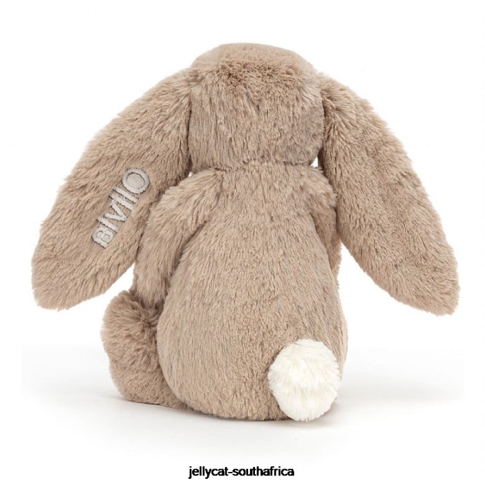 69 Toy Personalised Bashful Bunny Medium Beige Jellycat