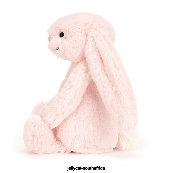 709 Toy Bashful Bunny Rattle Pink Jellycat
