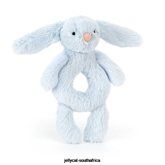 742 Toy Bashful Bunny Grabber Blue Jellycat