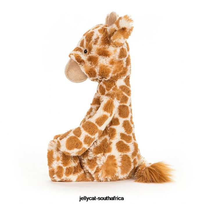 183 Toy Bashful Giraffe Orange Jellycat